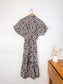 Anthropologie "The Tobie Leopard Print Midi Shirt Dress by Exquise" (Size S)