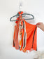 Banana Republic Front Halter Scarf Top in Orange Print (Size XL)