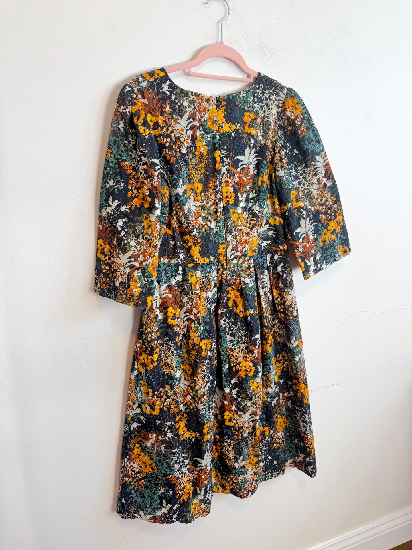 Birds of North America "Chestnut Bunting Dress - Everlasting" (Size M)
