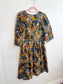 Birds of North America "Chestnut Bunting Dress - Everlasting" (Size M)