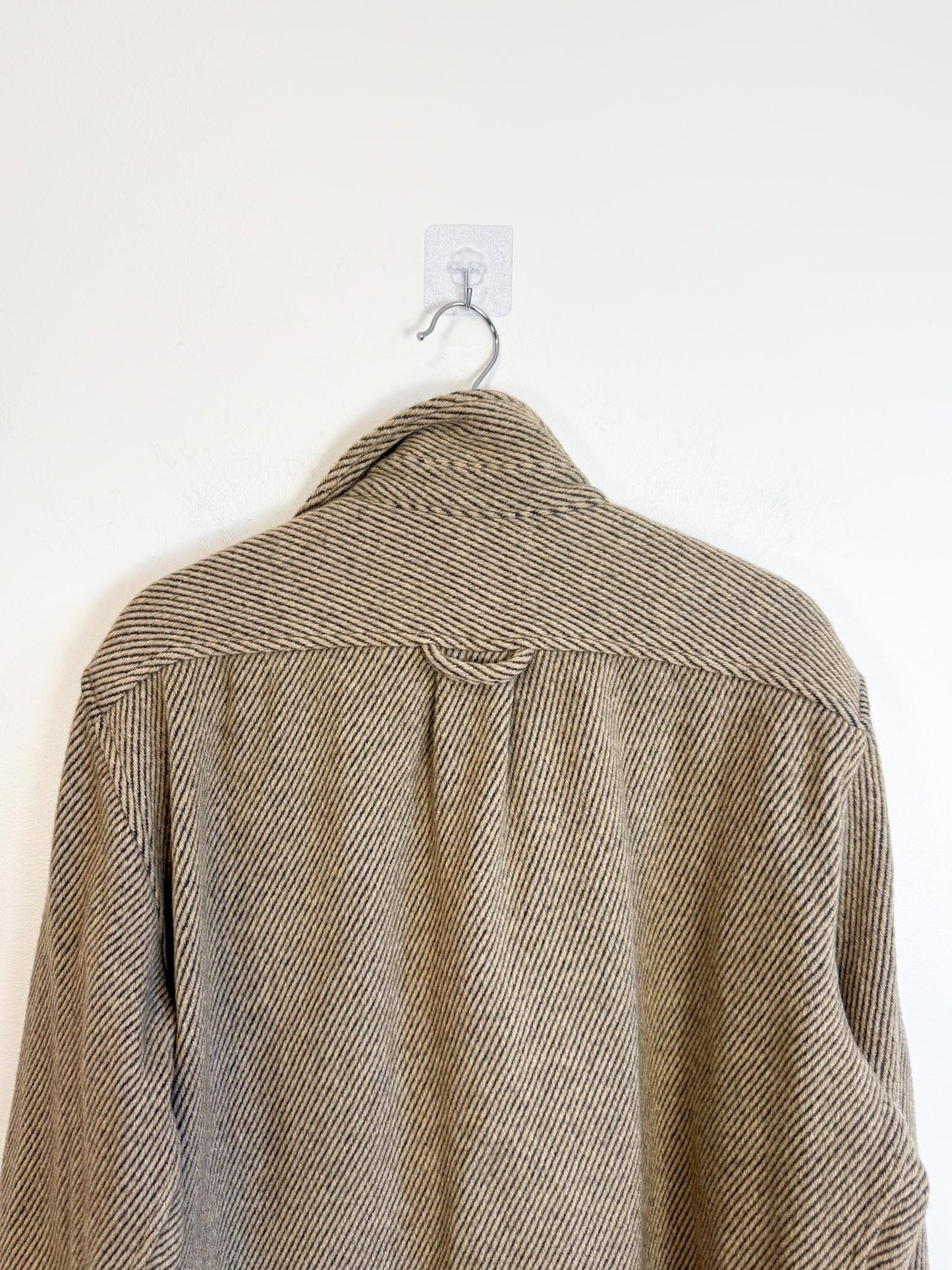 ANIAN Canadian Brand Slow Fashion Wool Shacket (Size XXL)