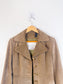 Vintage DKNY Suede Leather Jacket in Hazelnut (Size S)