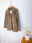 Vintage DKNY Suede Leather Jacket in Hazelnut (Size S)