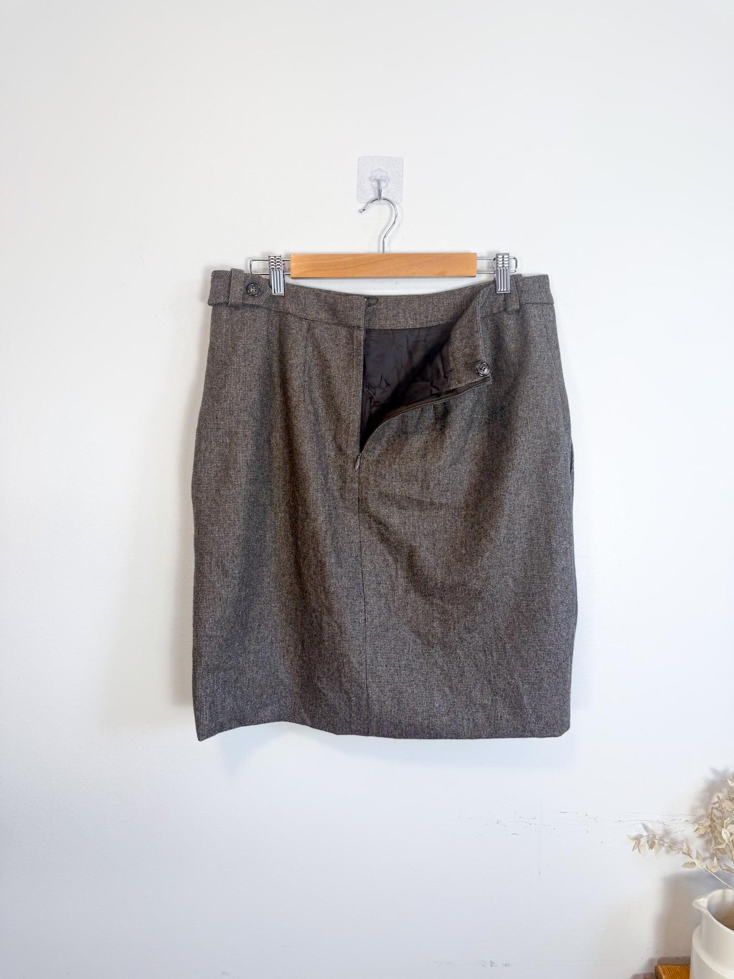 PAUW Amsterdam Designer Tulip Wool Mini Skirt SOLD AS IS (Size L)