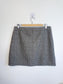 Hudson North Plaid Wool Mini Skirt (Size 14)