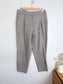 Perspective Trousers in Houndstooth Print (Size M/L)