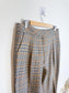 Perspective Trousers in Houndstooth Print (Size M/L)