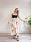 Vintage Floral Sheer Midi Skirt  SOLD AS IS (Size M/L)