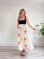 Vintage Floral Sheer Midi Skirt  SOLD AS IS (Size M/L)