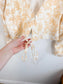 Abercrombie & Fitch Linen Cropped Floral Top with Front Tie NWT (Size XL)