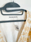 Abercrombie & Fitch Linen Cropped Floral Top with Front Tie NWT (Size XL)