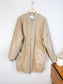 The Frankie Shop "Jesse Faux-Leather Jacket in Beige NWT" (Size M-XL)