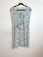 Mandala Design Sustainable Floral Mini Dress (Size M)