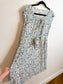 Mandala Design Sustainable Floral Mini Dress (Size M)