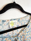 Mandala Design Sustainable Floral Mini Dress (Size M)