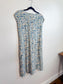 Mandala Design Sustainable Floral Mini Dress (Size M)
