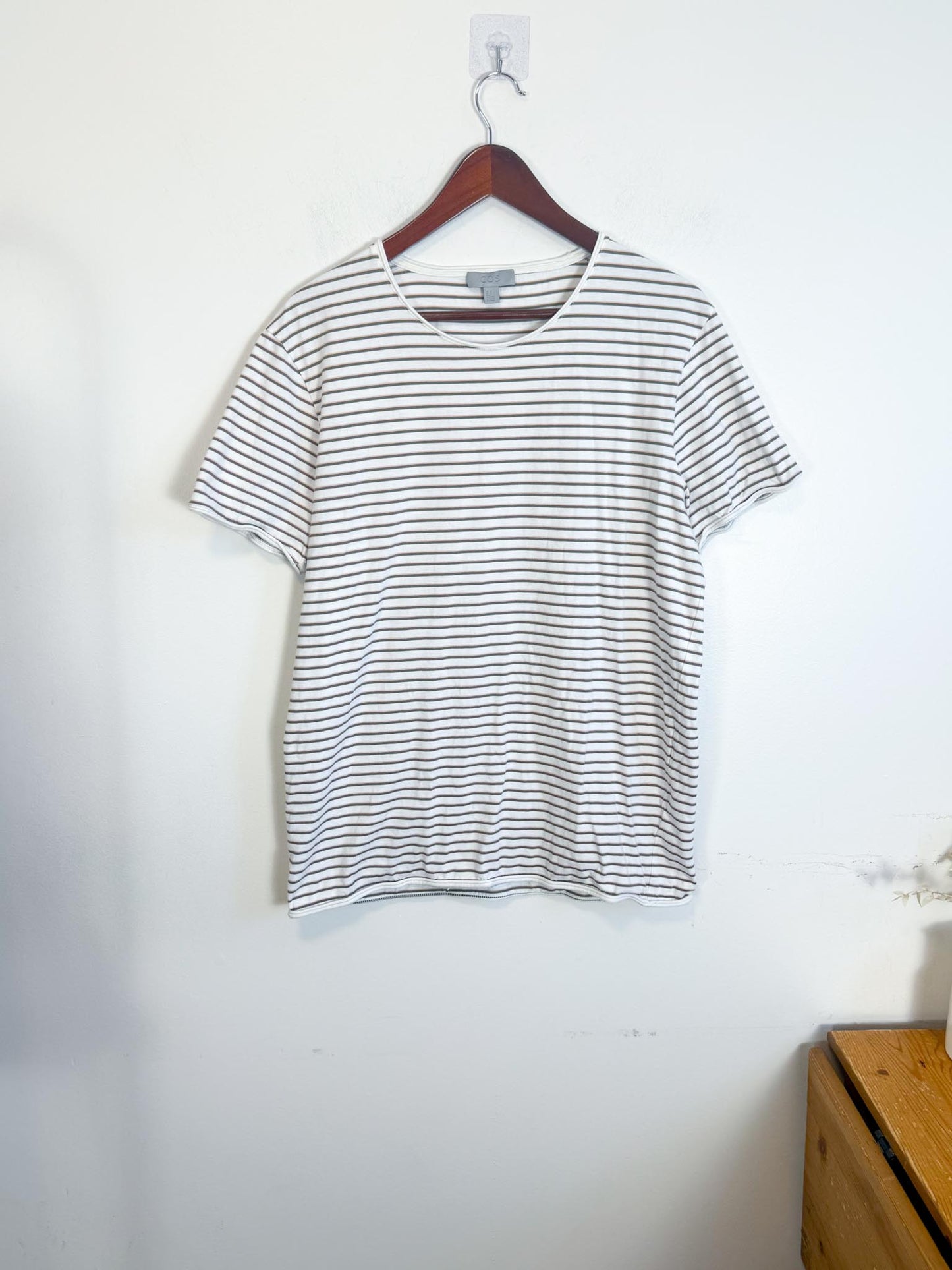 COS Striped Cotton T-Shirt (Size M)