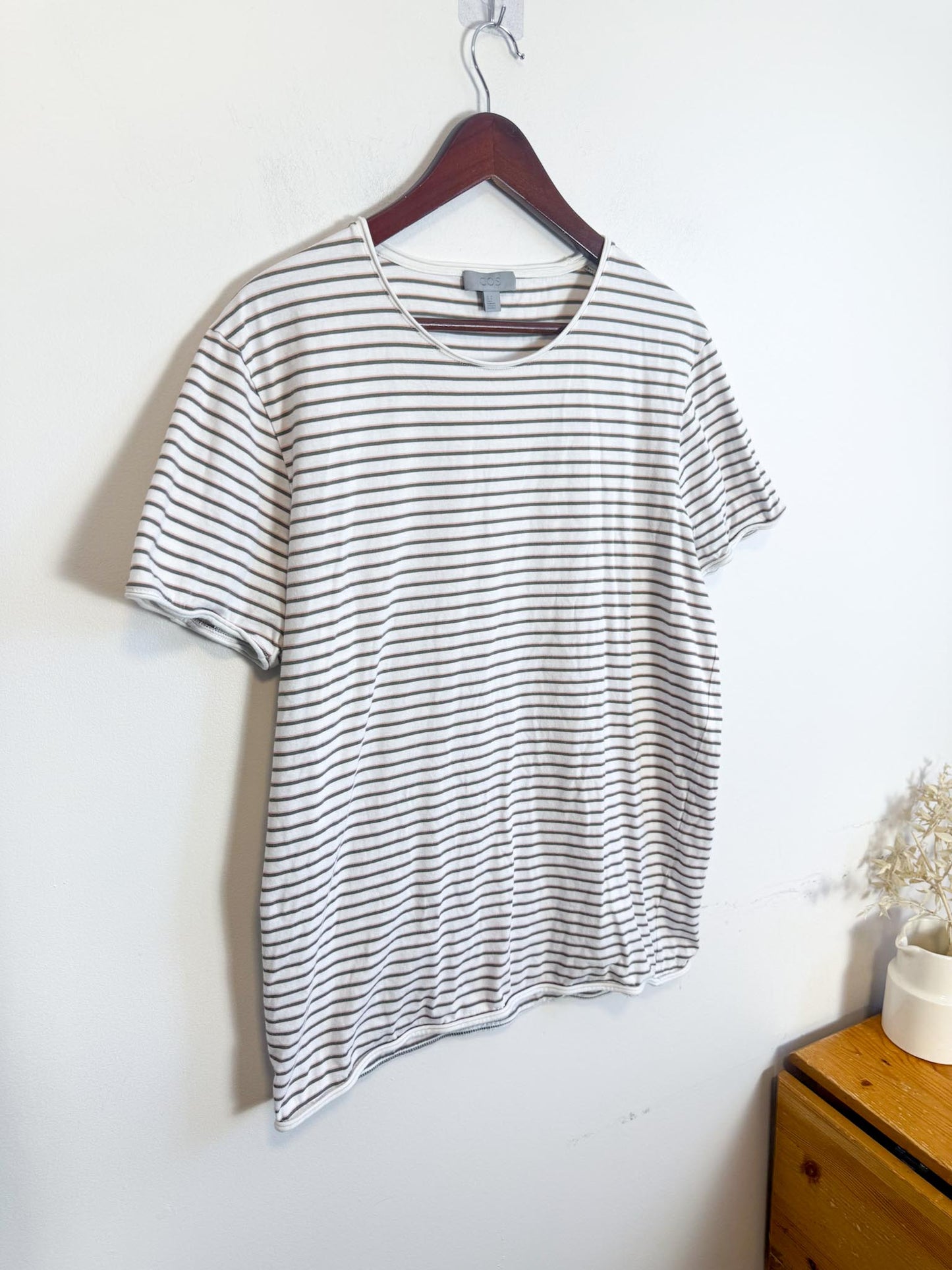 COS Striped Cotton T-Shirt (Size M)