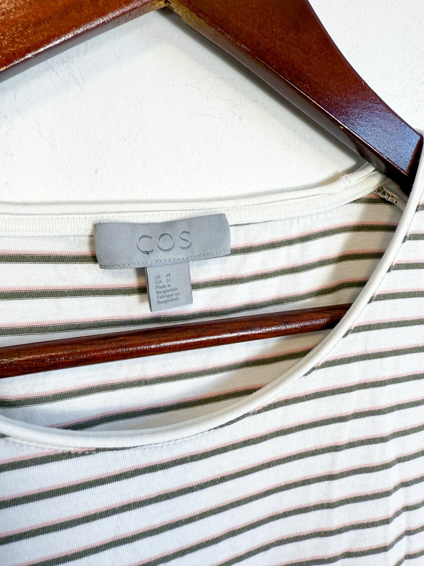 COS Striped Cotton T-Shirt (Size M)