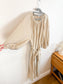 & Other Stories Puff Sleeve Midi Dress in Beige (Size S-L)