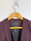 Scotch & Soda Diamond Print Blazer in Red/Black (Size S/M)