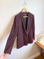 Scotch & Soda Diamond Print Blazer in Red/Black (Size S/M)