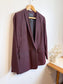 Scotch & Soda Diamond Print Blazer in Red/Black (Size S/M)