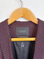 Scotch & Soda Diamond Print Blazer in Red/Black (Size S/M)