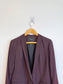 Scotch & Soda Diamond Print Blazer in Red/Black (Size S/M)