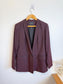 Scotch & Soda Diamond Print Blazer in Red/Black (Size S/M)