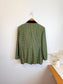 Vintage Green Tweed Skirt Suit (Size L)