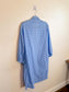Diana Coatsworth Design Eyelet Duster Jacket in Blue (Size M)