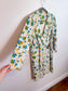 Vintage Floral Wrap Dress / Jacket (Size M/L)