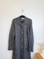 Vintage Long Cardigan in Grey (Size XL)