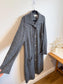 Vintage Long Cardigan in Grey (Size XL)