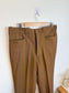 Vintage Striped Trousers in Brown/Blue (Size XL)