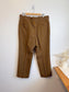 Vintage Striped Trousers in Brown/Blue (Size XL)