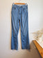 ba&sh High Rise Straight Leg Jeans (Size S)
