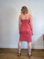 Wilfred "Bellow Midi Dress in Spring Medley Red" (Size 10)