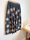 Gudrun Sjoden Floral Cotton Midi Skirt (Size L)