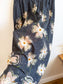 Gudrun Sjoden Floral Cotton Midi Skirt (Size L)