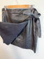 Never Fully Dressed "Black Vegan Leather Mini Jaspre Skirt" (Size 12)