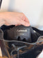 L’Intervalle Black Patent Crossbody Purse