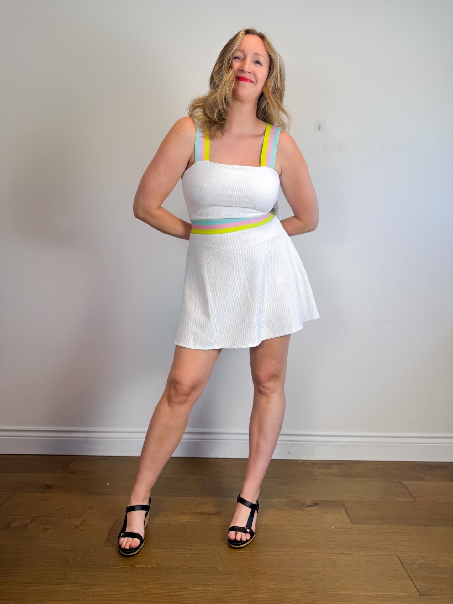 Anthropologie Beach Riot "Miriam Colourblock Tennis Dress" NWT (Size L)