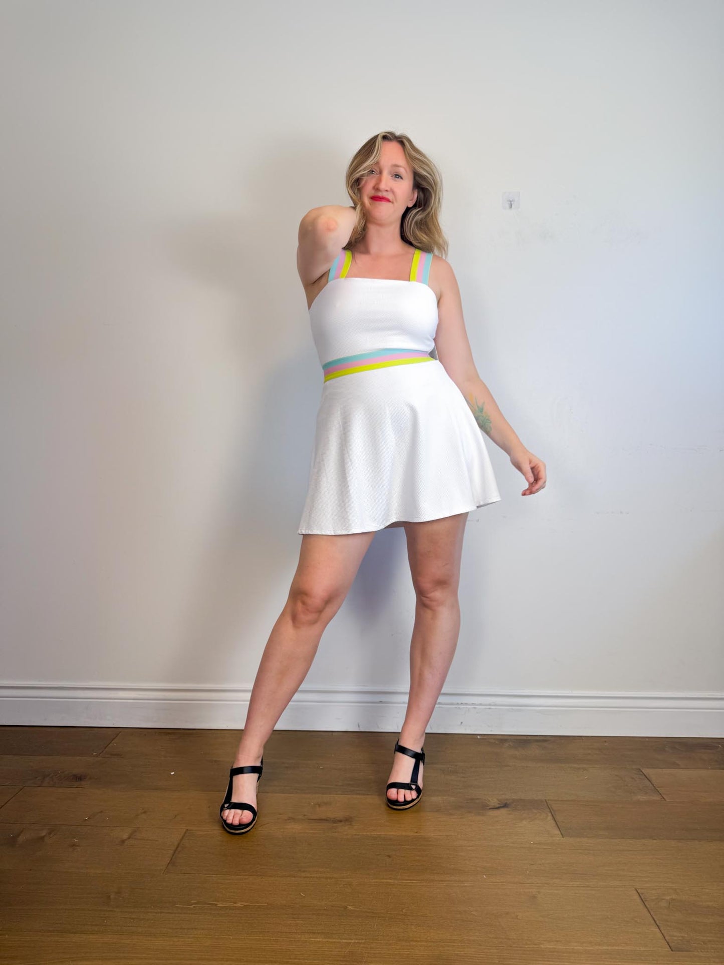 Anthropologie Beach Riot "Miriam Colourblock Tennis Dress" NWT (Size L)