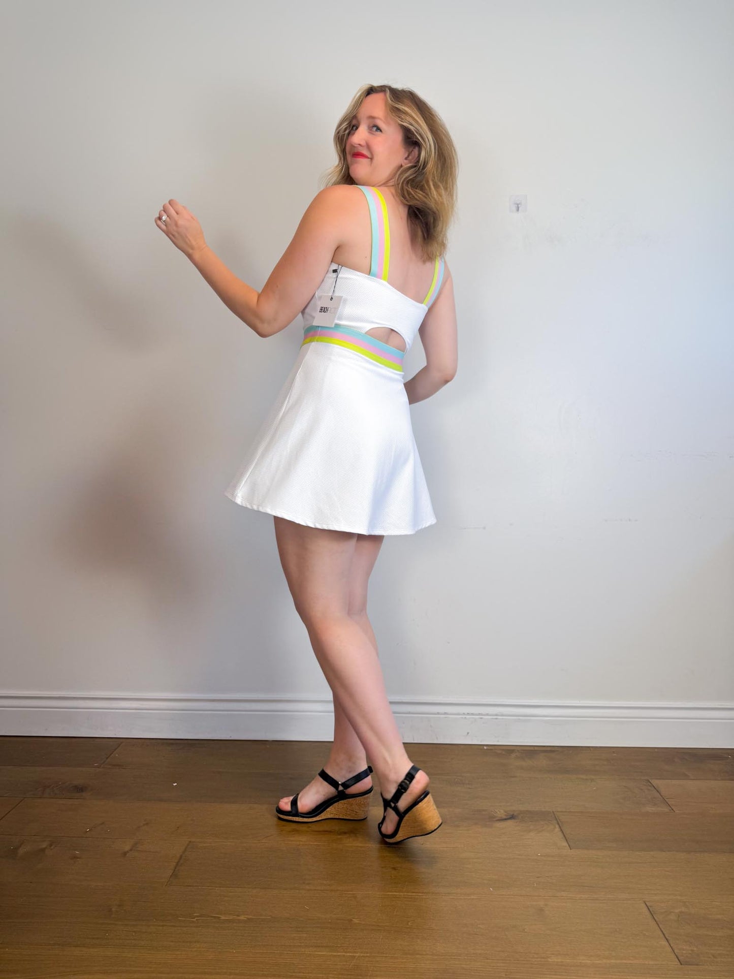 Anthropologie Beach Riot "Miriam Colourblock Tennis Dress" NWT (Size L)
