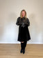 Babaton "Synergy Bomber - UnReal Leather in Black" (Size S)