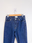 FRAME "The Borrowed Denim Jeans in Dark Wash" (Size 28)