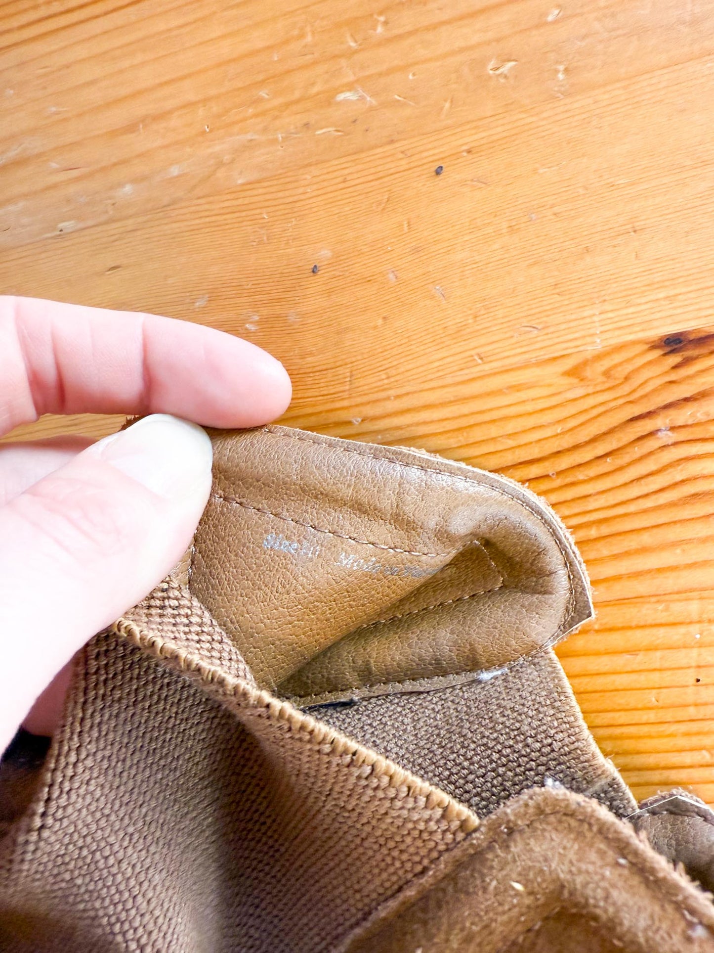 Dolce Vita "Hawk H2O Heeled Boots in Tan Suede" (Size 10)