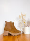 Dolce Vita "Hawk H2O Heeled Boots in Tan Suede" (Size 10)